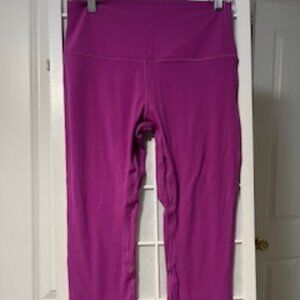 NWOT Lululemon Violet Align High-Rise Crop 23" Leggings Size 10